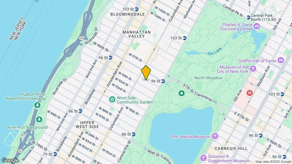 46 W 95th St Mapa y Detalles de la Ubicación