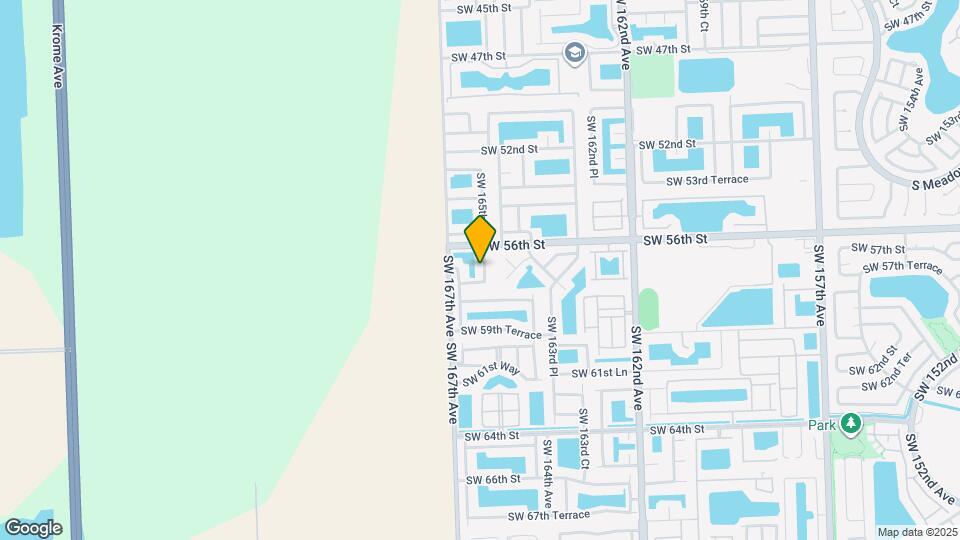 5702 SW 165th Ct Mapa y Detalles de la Ubicación