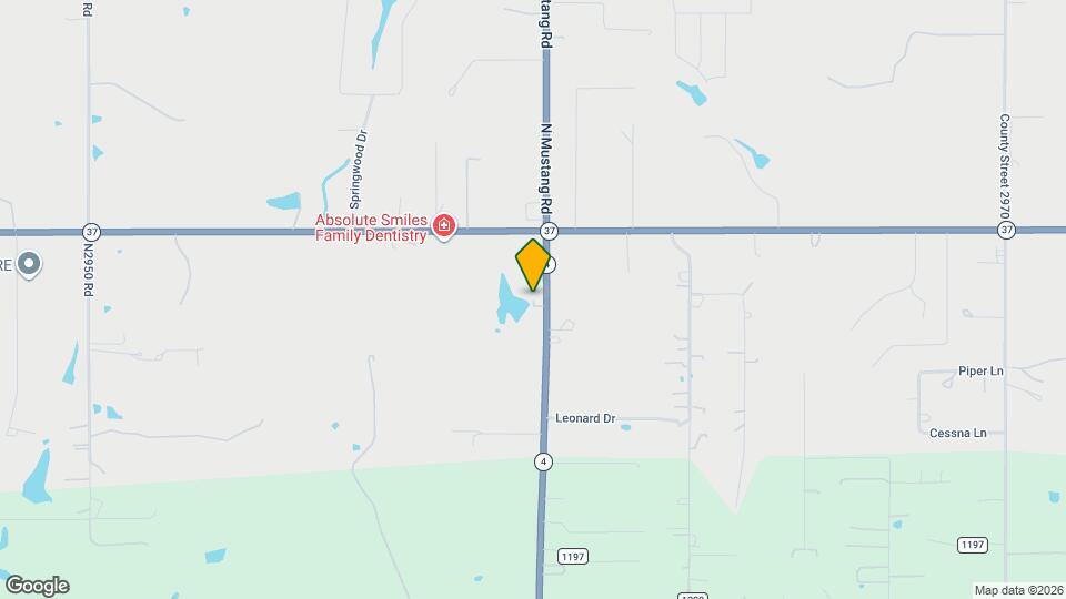 113 S Mustang Rd Map and Location Details