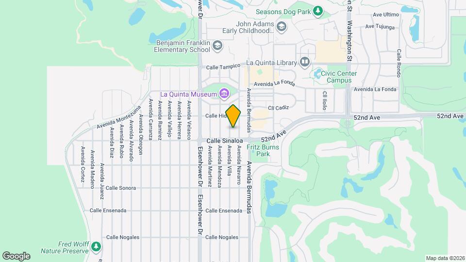 51660 Avenida Villa Map and Location Details