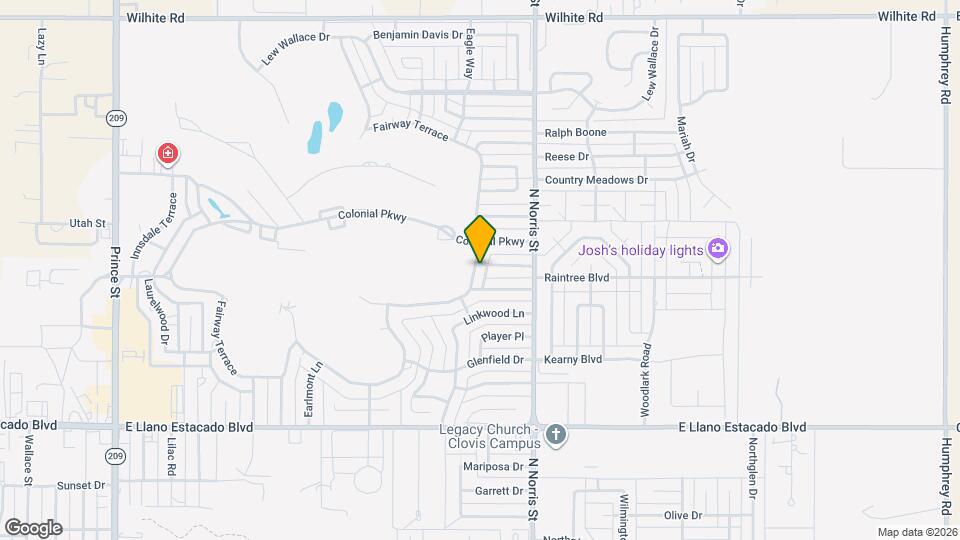 1913 Fairway Terrace Map and Location Details