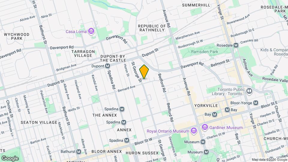 88 Bernard Ave Map and Location Details