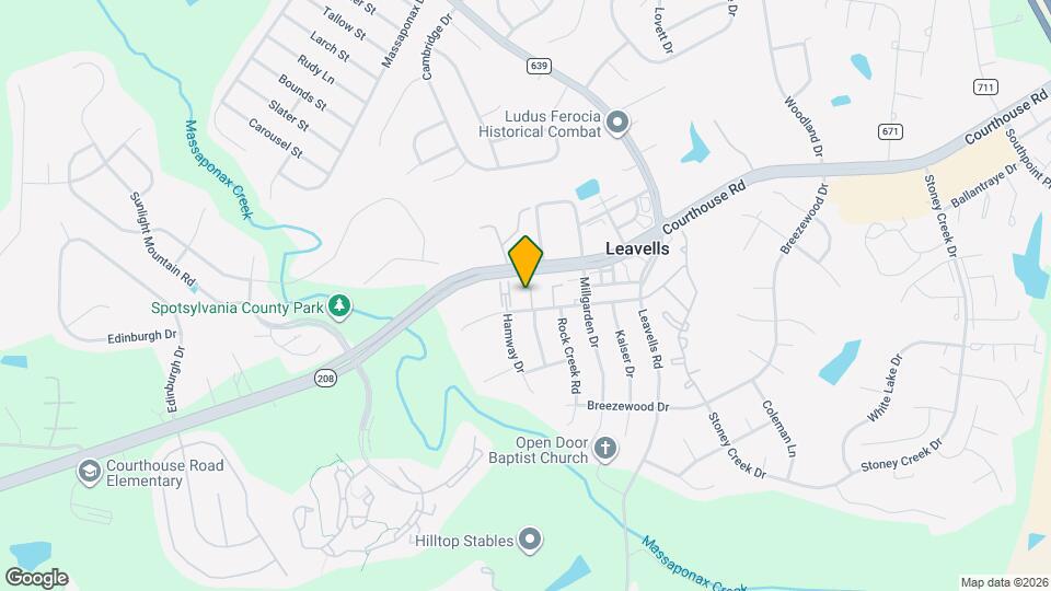 2211 Minnear St Map and Location Details