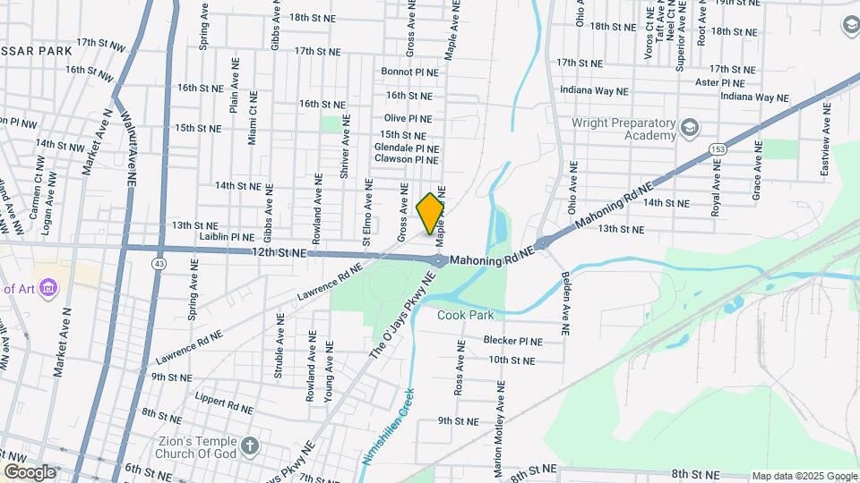 1625 Laiblin Pl NE Map and Location Details