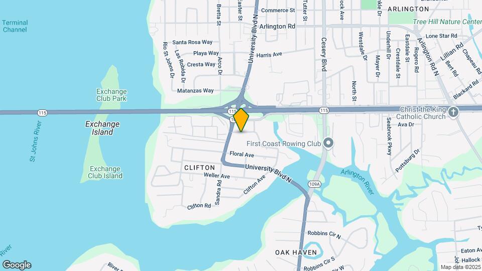 5634 Tanglewood Ln Map and Location Details