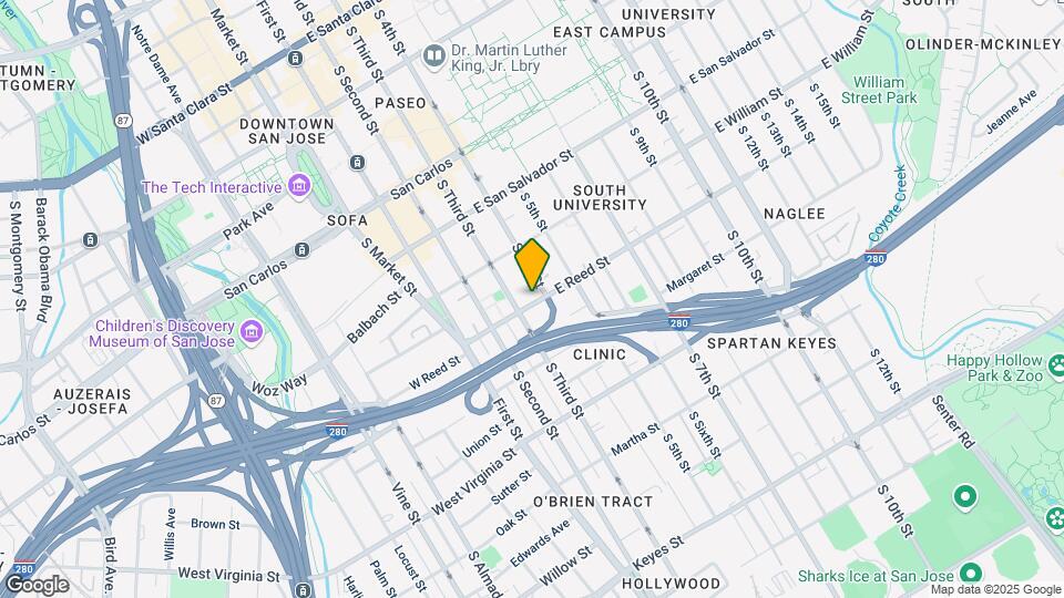 133 E Reed St, Unit 133 Map and Location Details
