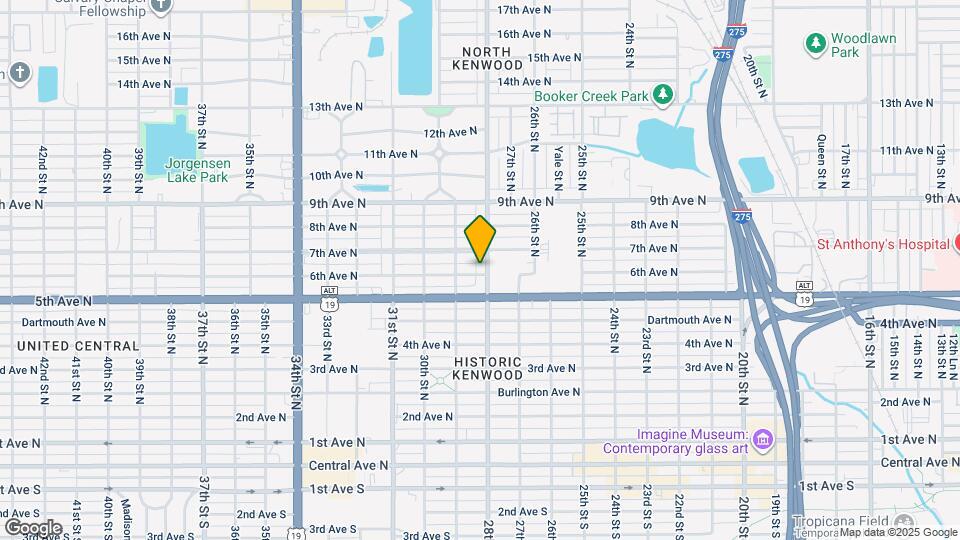 600 28th St N Map and Location Details