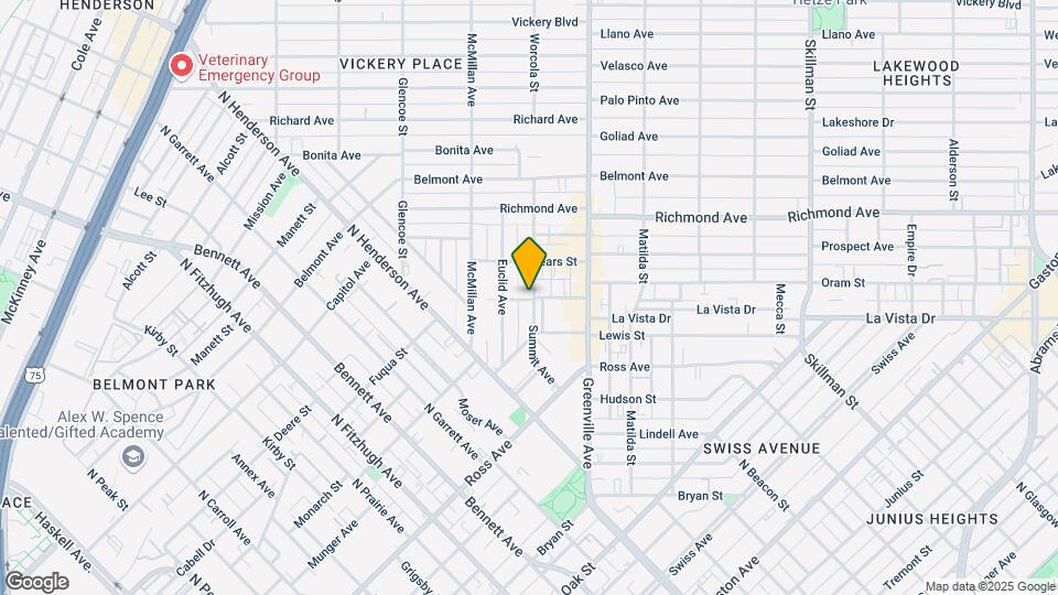 1907 Summit Ave Map and Location Details