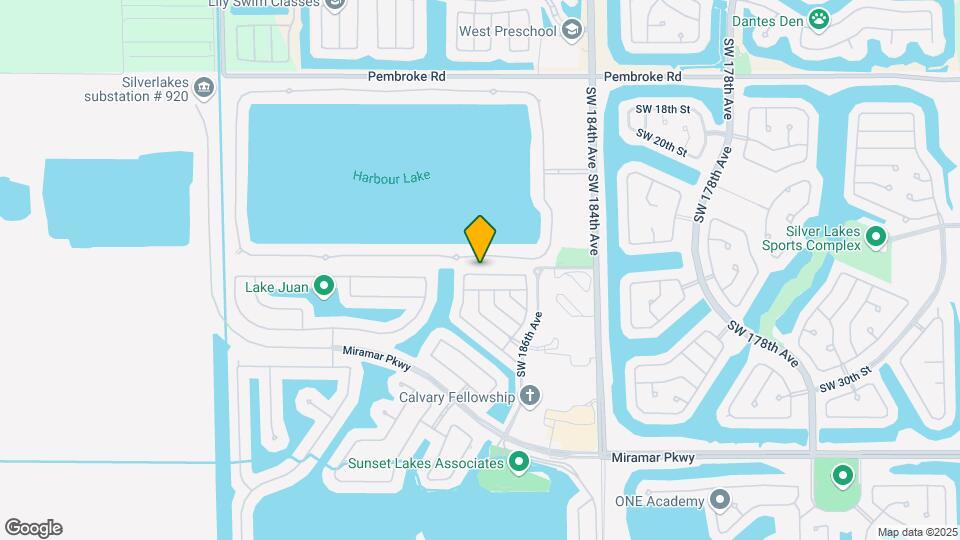 18851 SW 25th Ct Map and Location Details