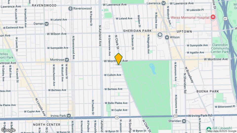 1446 W Pensacola Ave, Unit 1st Mapa y Detalles de la Ubicación