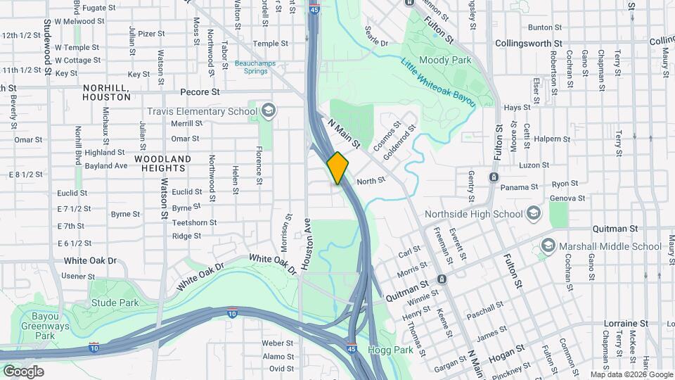 3102 Eunice St Map and Location Details