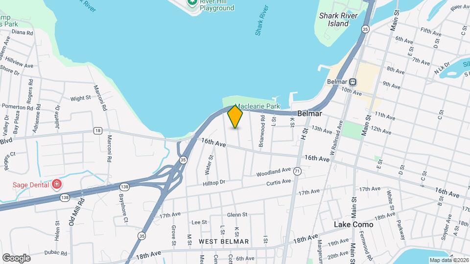 1236 Maplewood Rd Map and Location Details