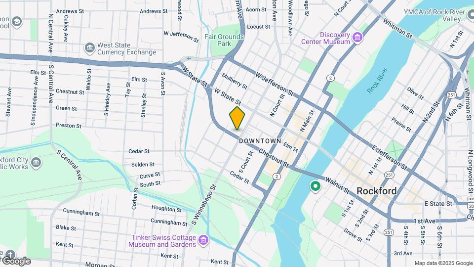 Rockford Housing Authority Map and Location Details