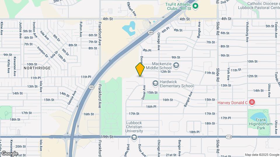 5617 13th St Map and Location Details