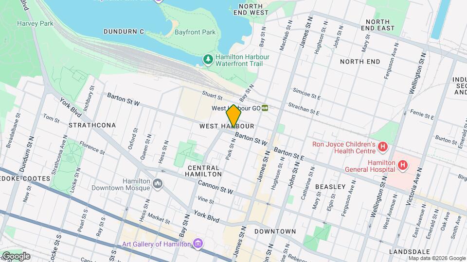 231 Park St N Map and Location Details