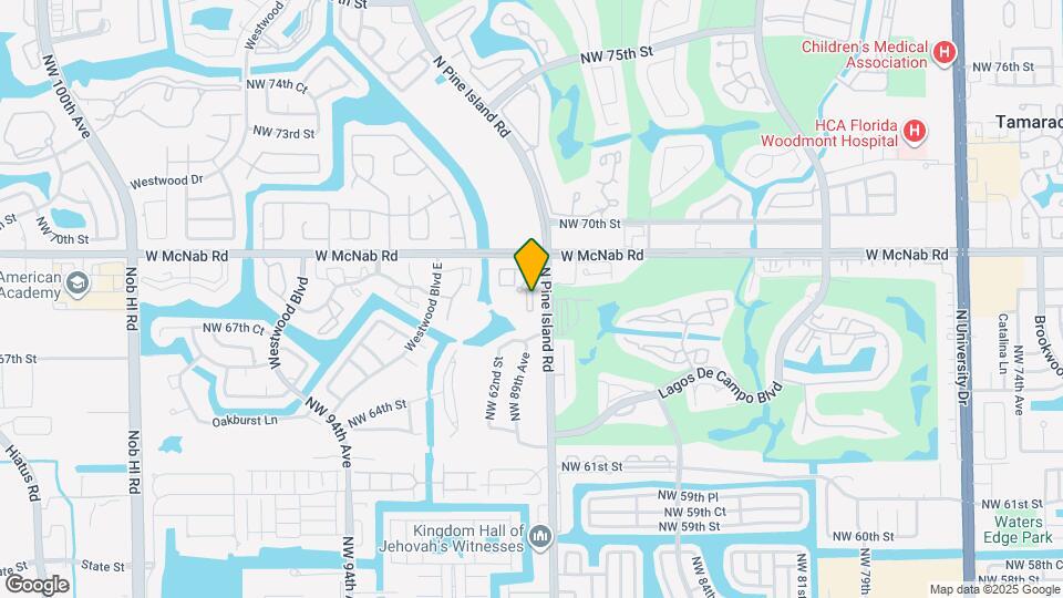 8826 W McNab Rd Map and Location Details