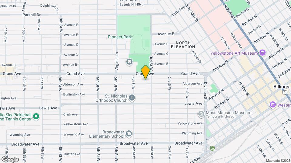 315 Alderson Ave Map and Location Details