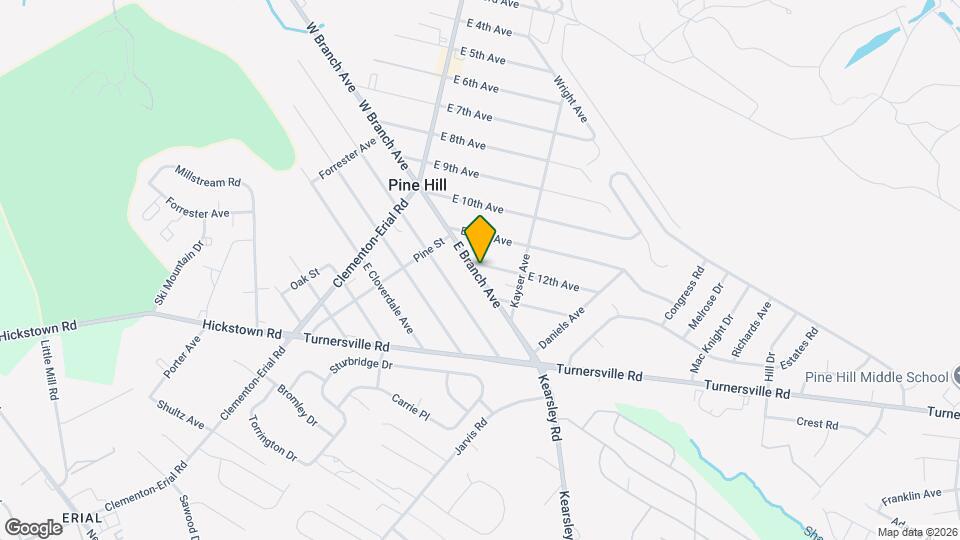 73 E Branch Ave Map and Location Details