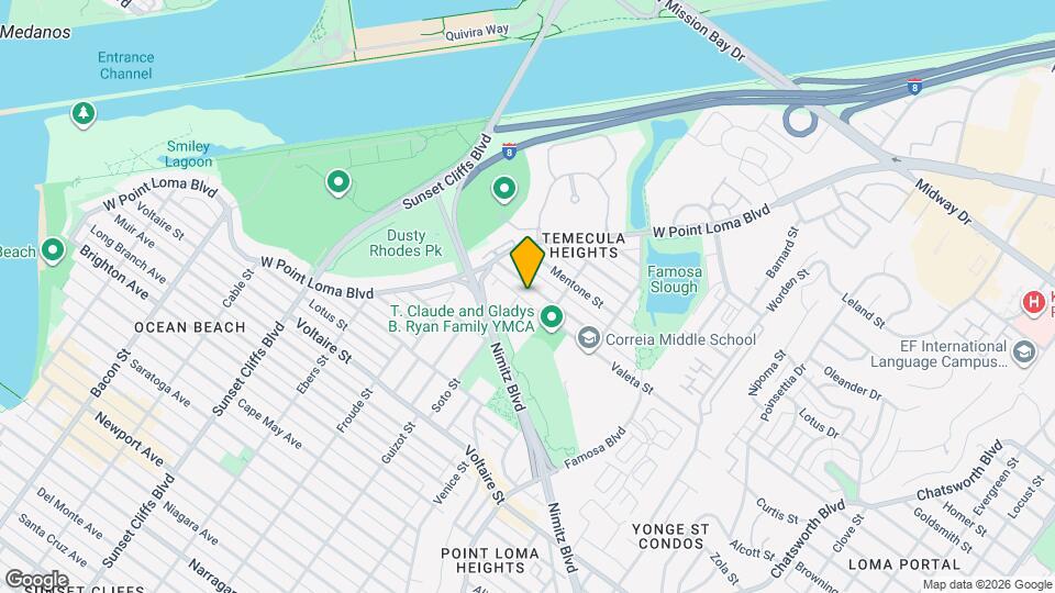 4437 1/2 Montalvo St Map and Location Details