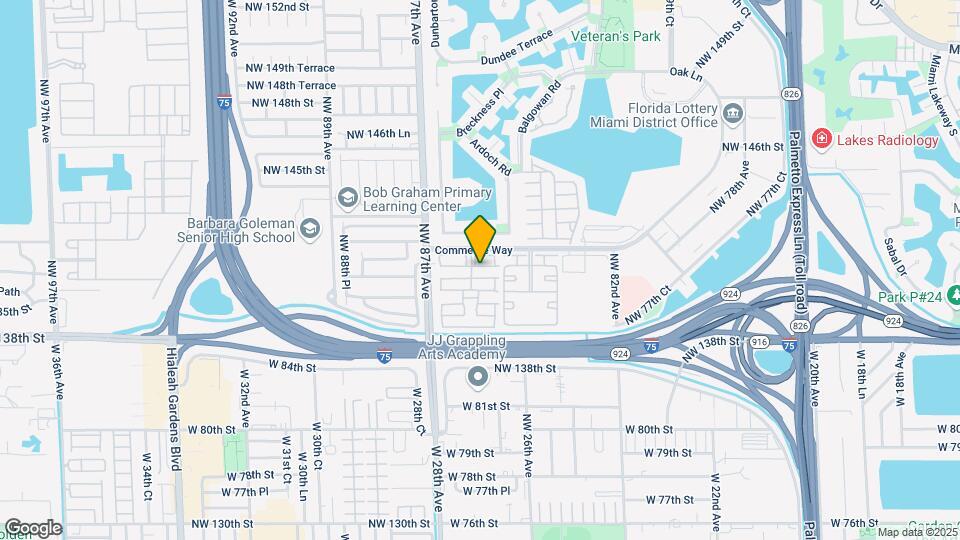 8444 NW 141st Terrace Map and Location Details