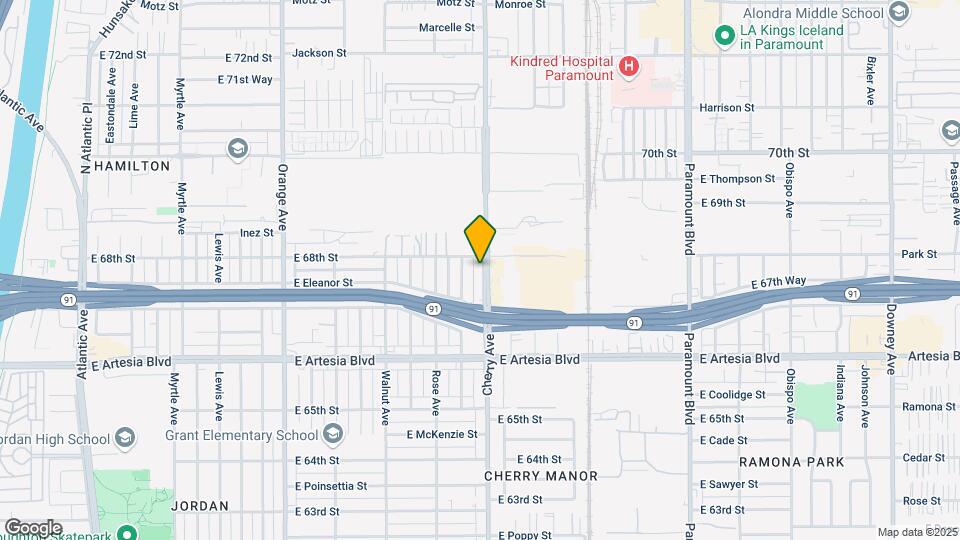 6769 Cherry Ave Mapa y Detalles de la Ubicación