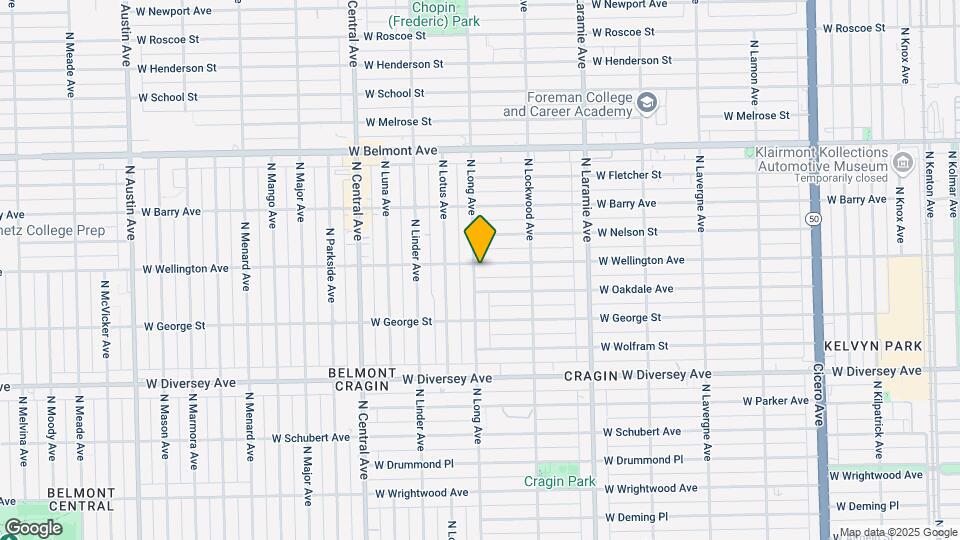 2951-2957 N Long Ave Map and Location Details