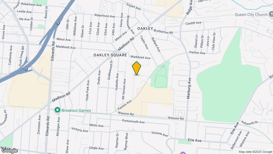 3935 Oak Park Pl Map and Location Details