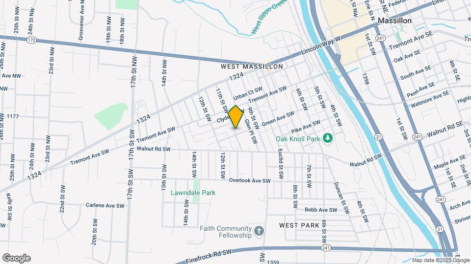 344 11th St SW Map and Location Details