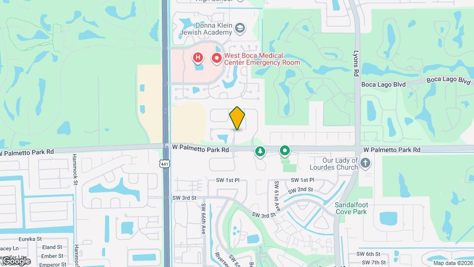 9651 Vía Emilie Map and Location Details