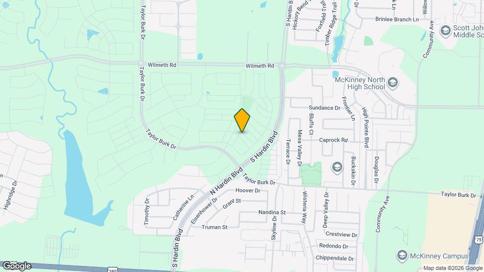 3132 Lenten Rose Ln Map and Location Details