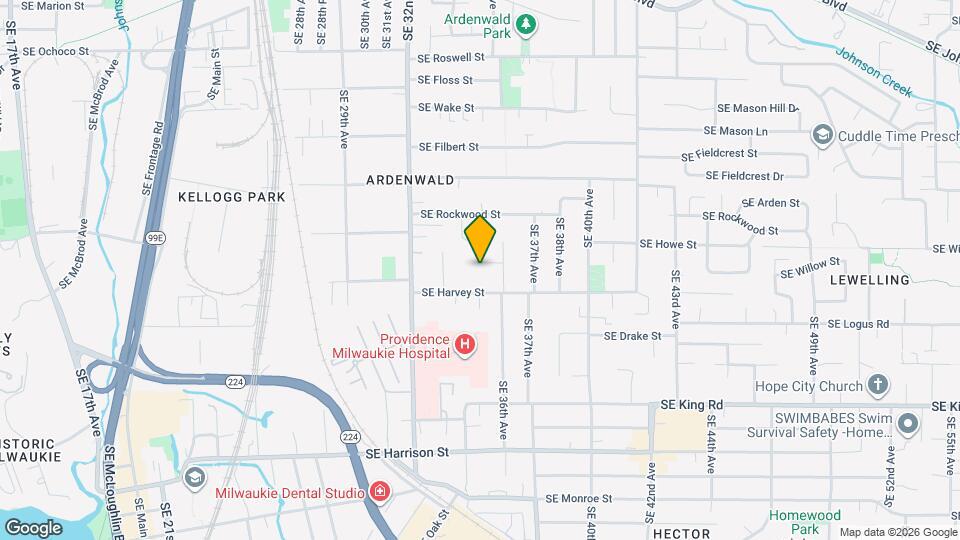 3510 SE Sherry Ln Map and Location Details