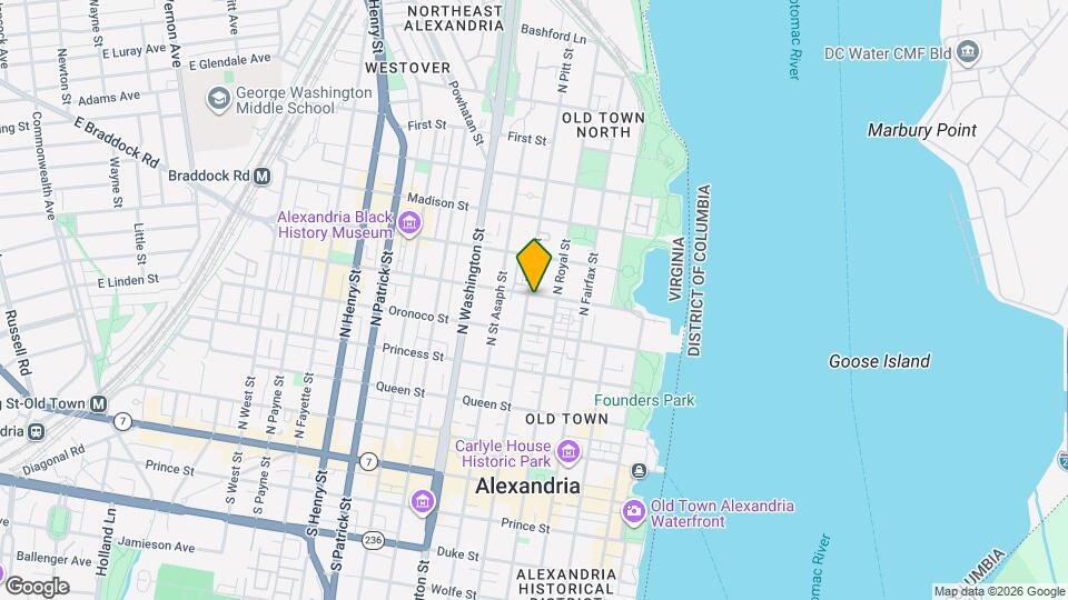 422 Pendleton St Map and Location Details