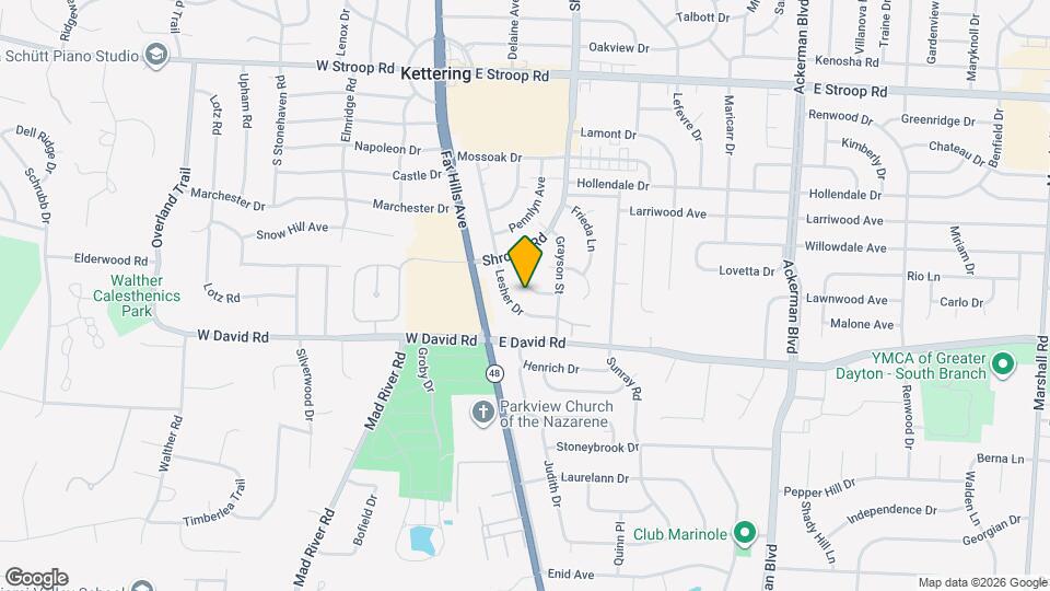 4421 Primrose Ln Map and Location Details