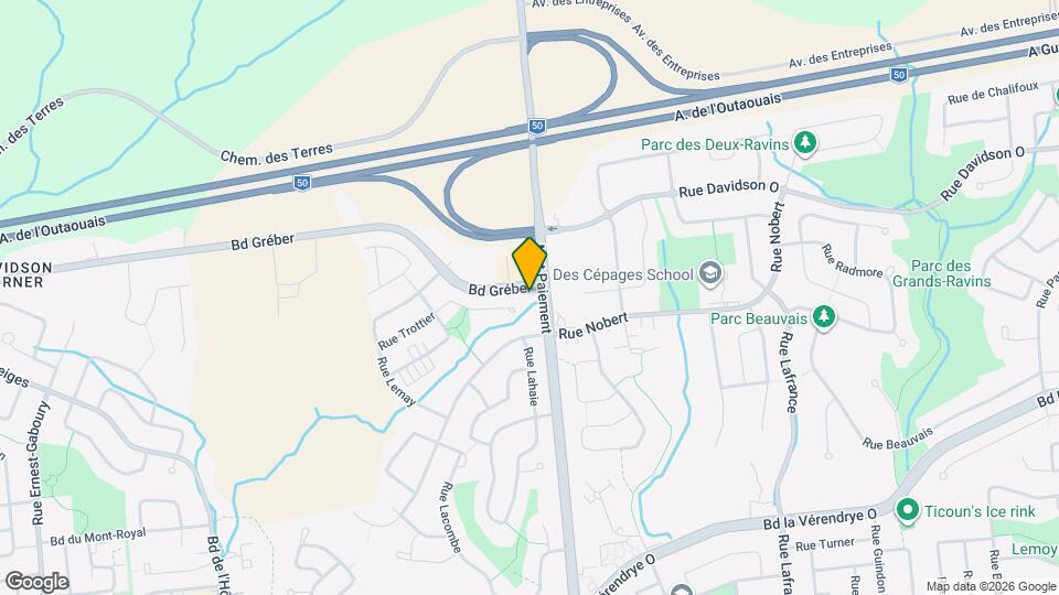 711 Montée Paiement Map and Location Details