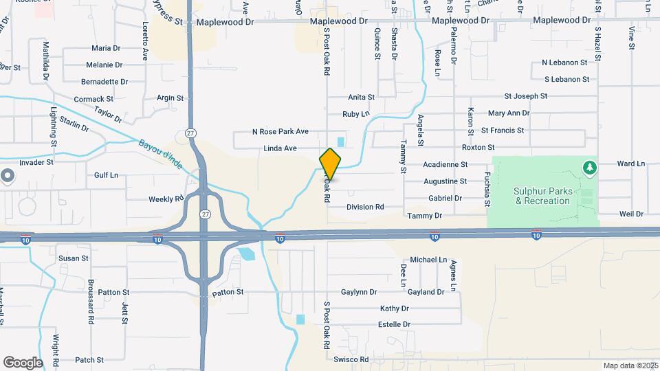1340 S Post Oak Rd Map and Location Details