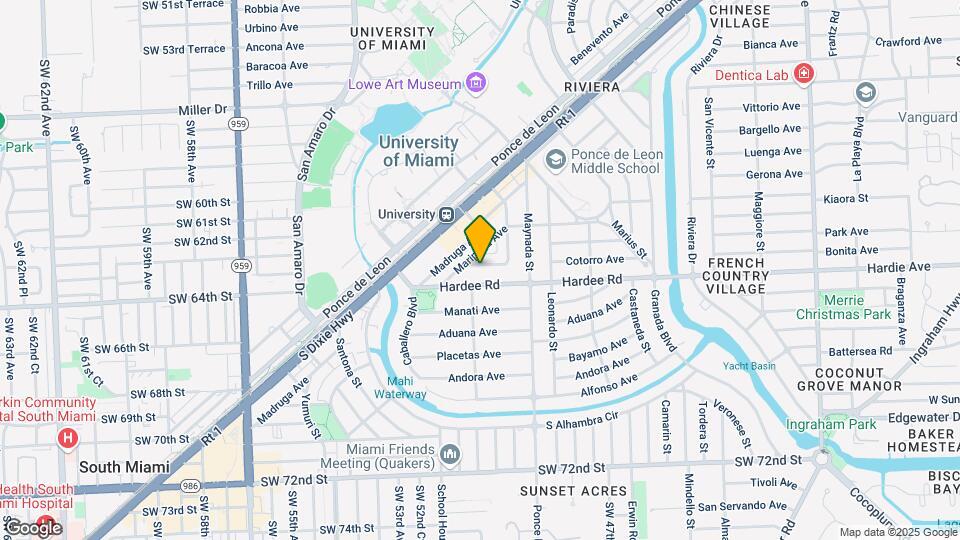 1130 Cotorro Ave Mapa y Detalles de la Ubicación
