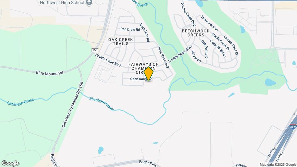 2513 Whispering Pines Dr Map and Location Details