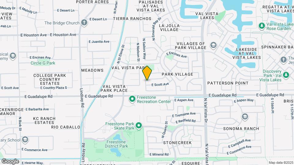 837 N Sailors Way Map and Location Details