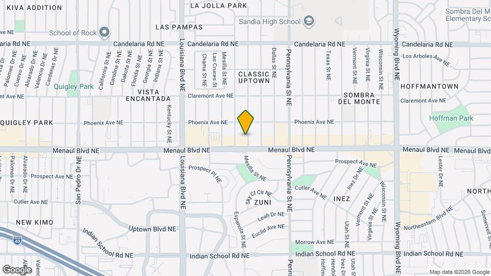 2613 San Pablo St NE Mapa y Detalles de la Ubicación