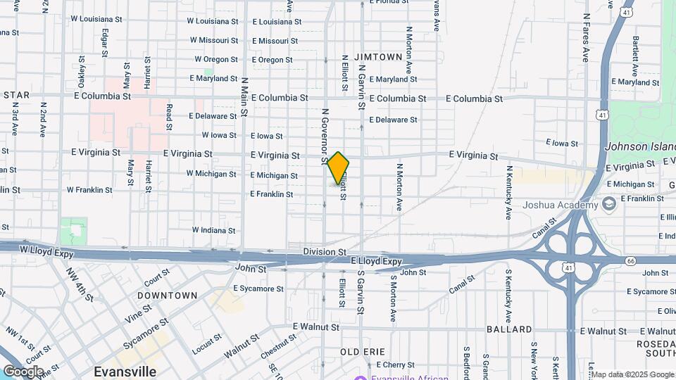 E. Franklin Fourplex Map and Location Details