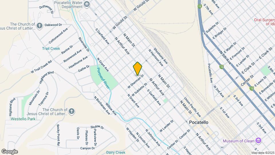 903 N Garfield Ave Map and Location Details