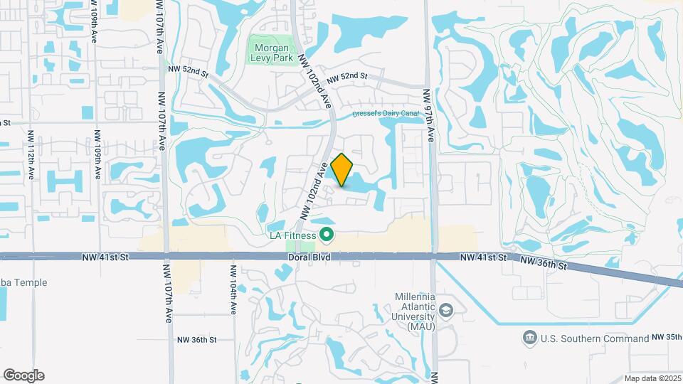 10015 NW 46th St Map and Location Details