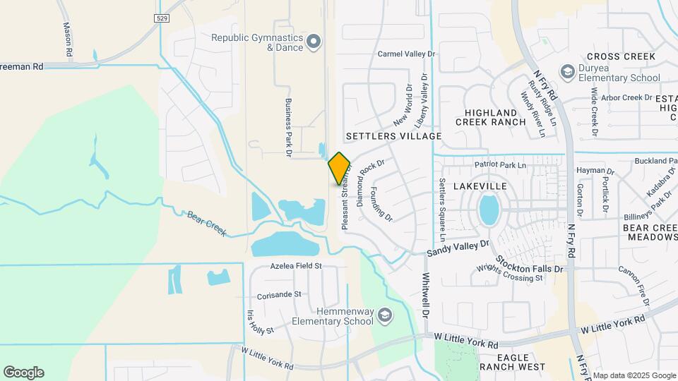 6307 Pleasant Stream Dr Map and Location Details