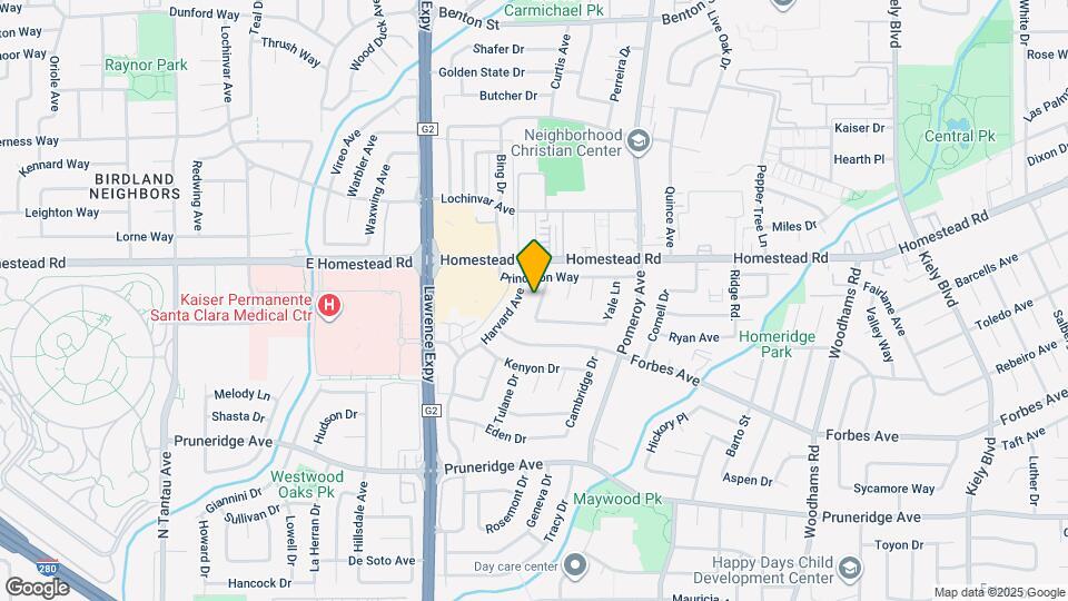 750 Baylor Dr Map and Location Details