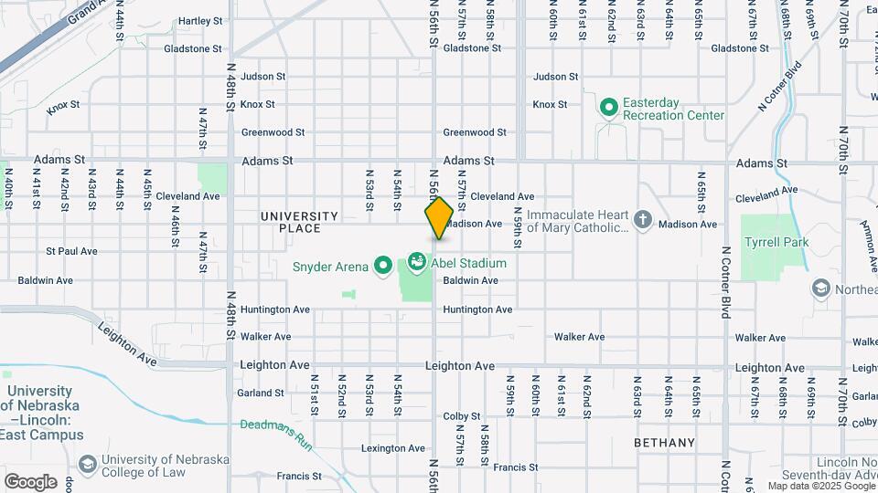 2700 N 56th St Map and Location Details