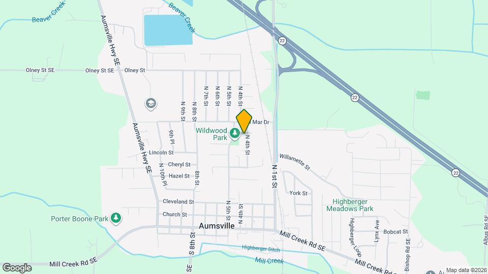 685 N 4th St Map and Location Details