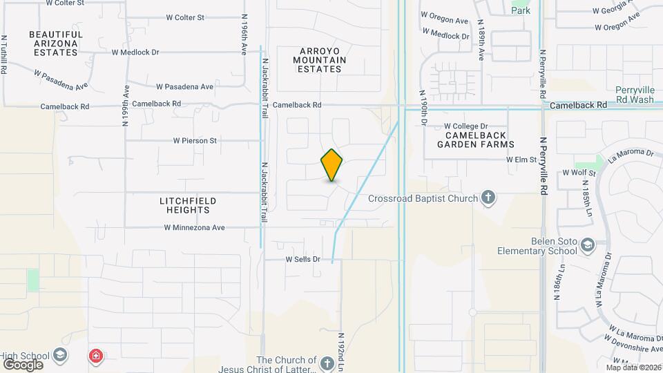 4730 N 193rd Dr Map and Location Details