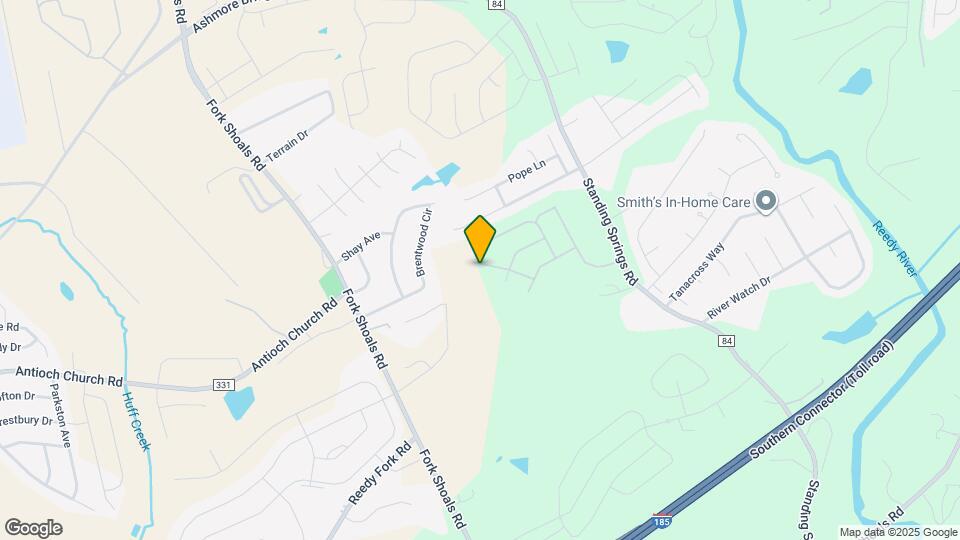 1111 Mission Hill Ln Mapa y Detalles de la Ubicación