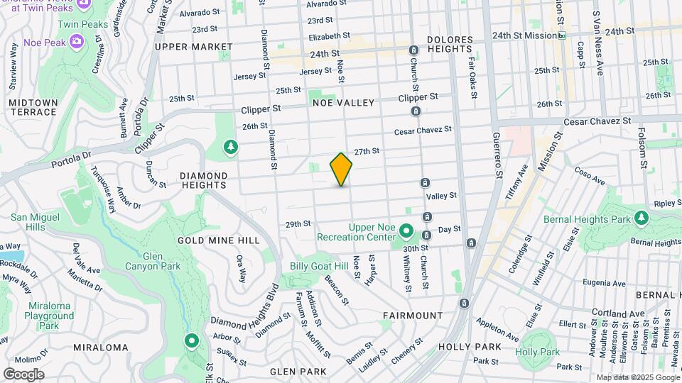 423 28th St Map and Location Details