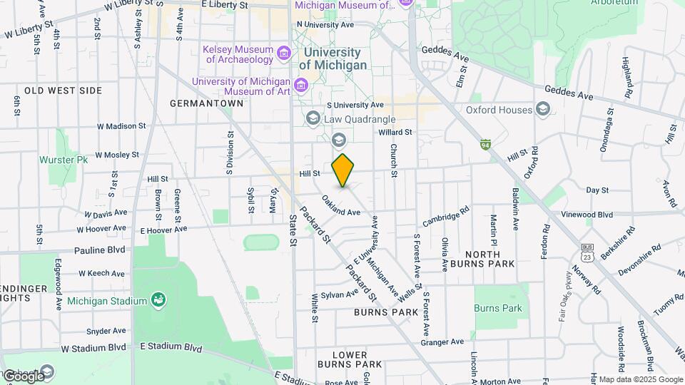 826 Tappan St Mapa y Detalles de la Ubicación